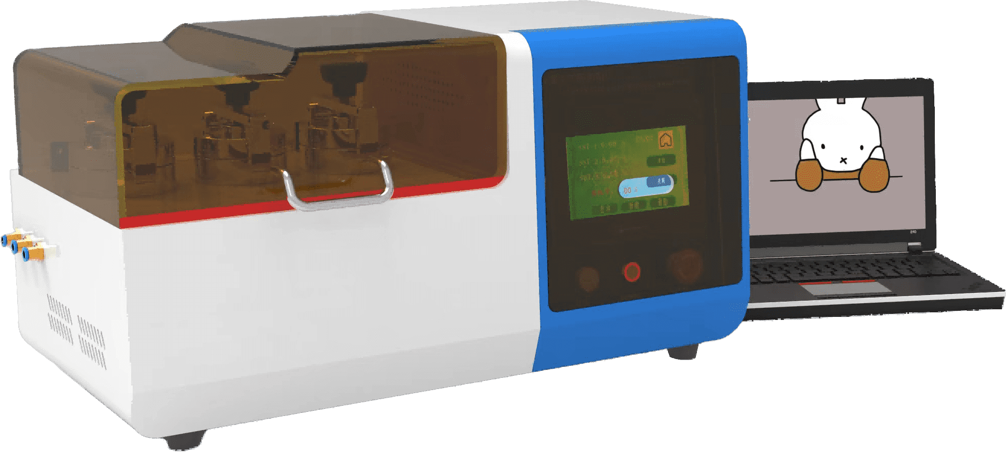 普通款压差法气体渗透仪（三工位） 压差法透氧性测试仪 薄膜气体透过率测试仪