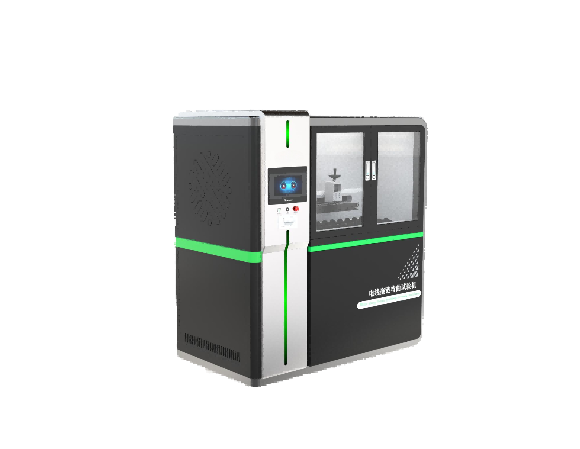 拖链线往复寿命试验机 柔性电缆反复弯曲疲劳试验机-电线拖链弯曲试验机