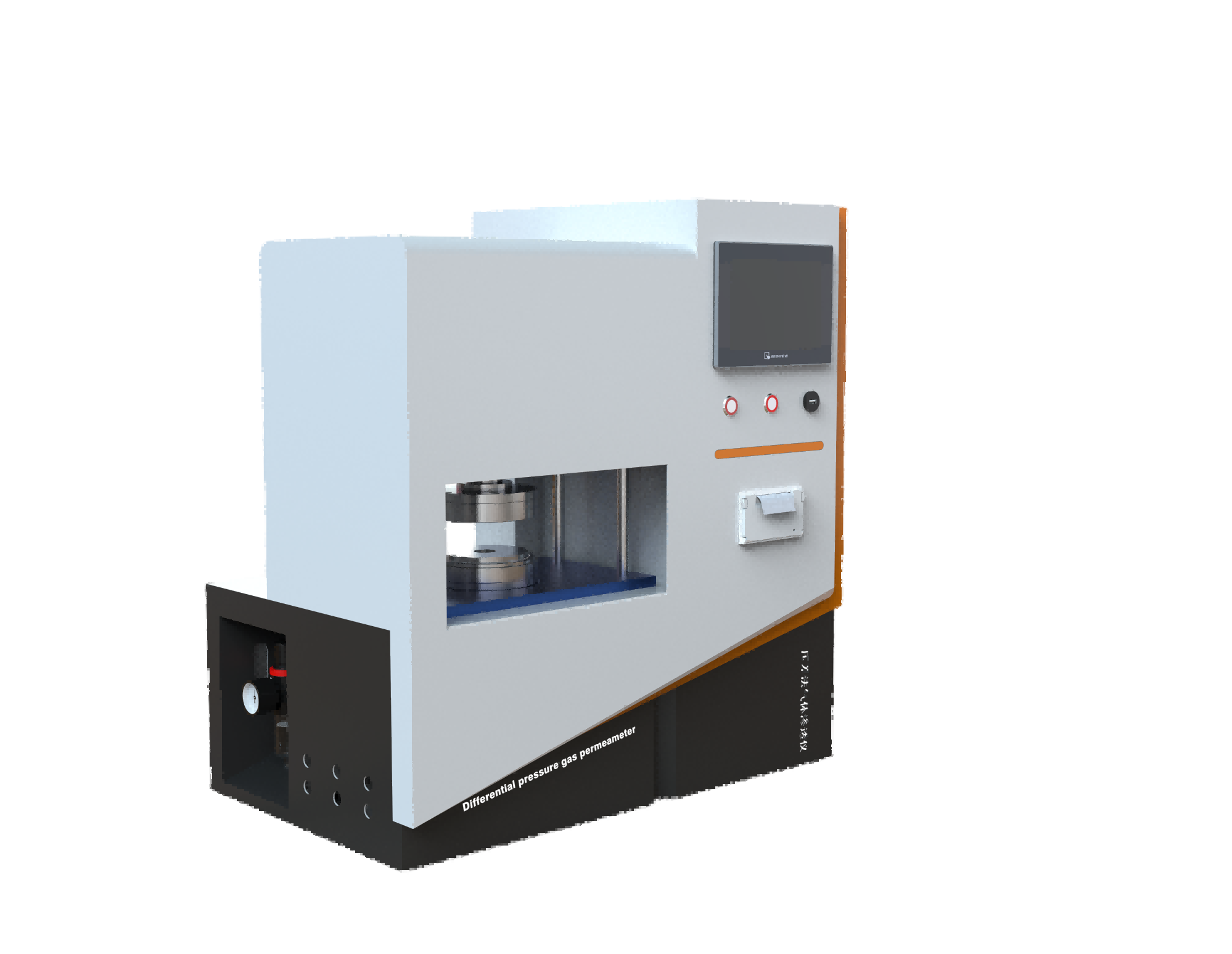 高配款压差法气体渗透仪（单工位） 压差法透氧性测试仪 薄膜气体透过率测试仪