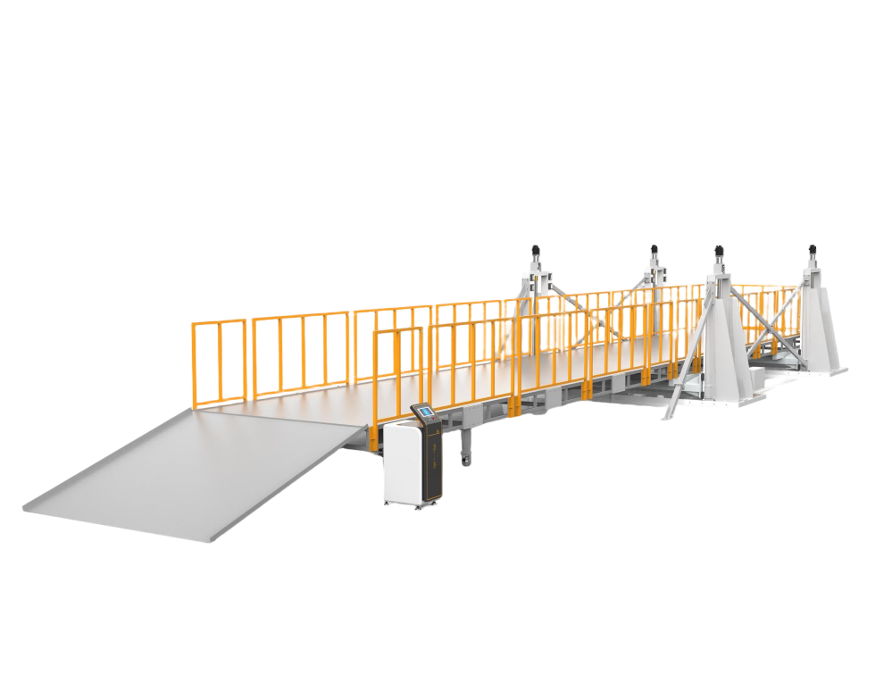 轮椅车动态稳定性试验台